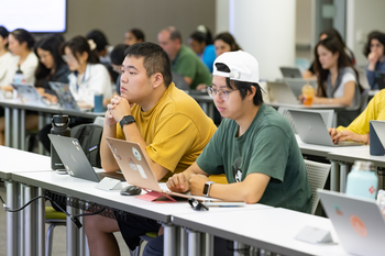 students in class